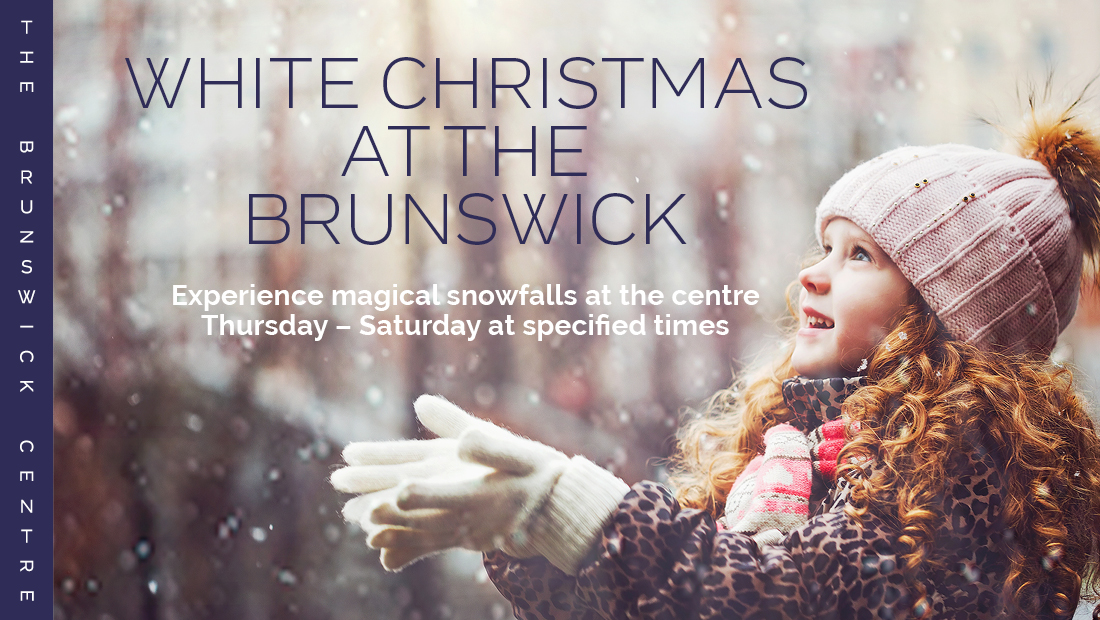 Brunswick White Christmas banner